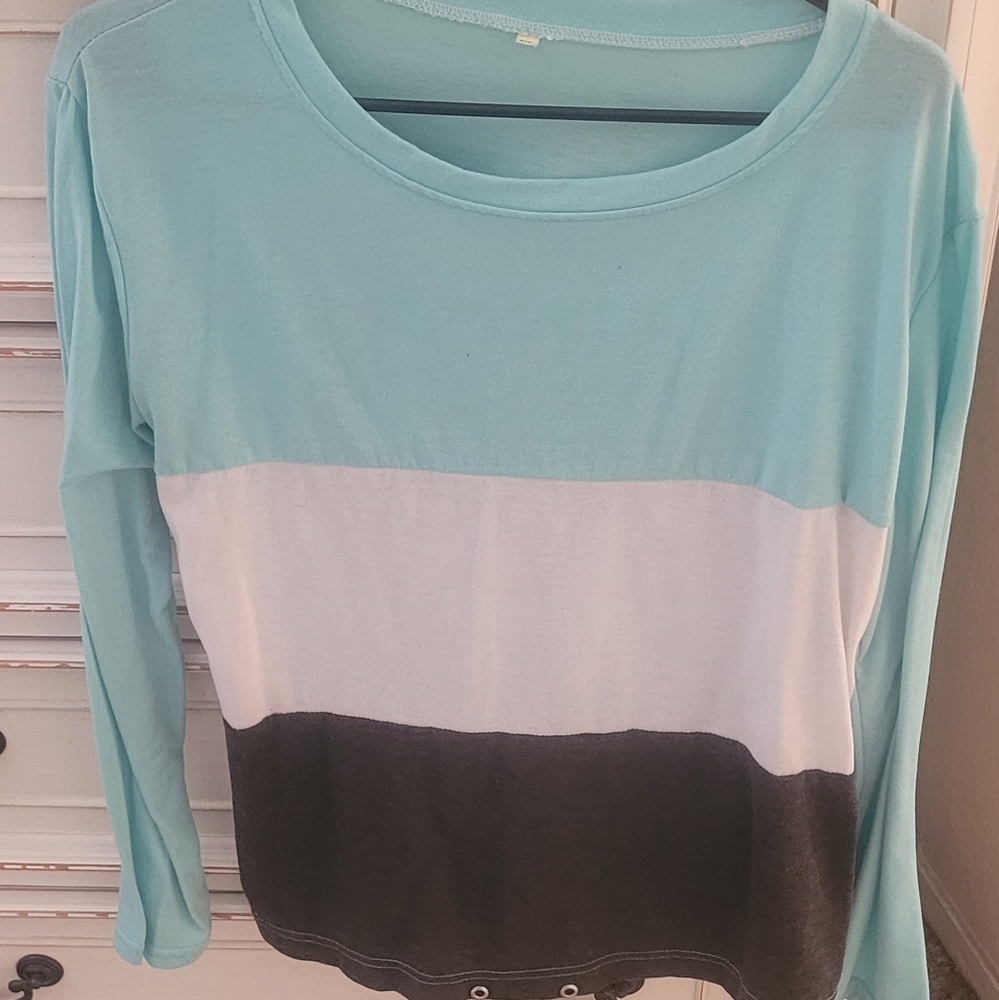 Colorblock long sleeve